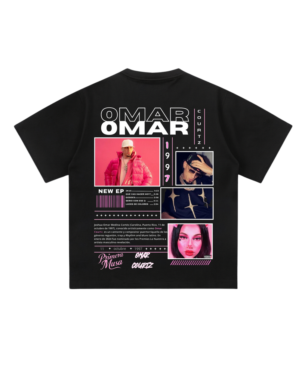 CAMISETA OMAR COURTZ