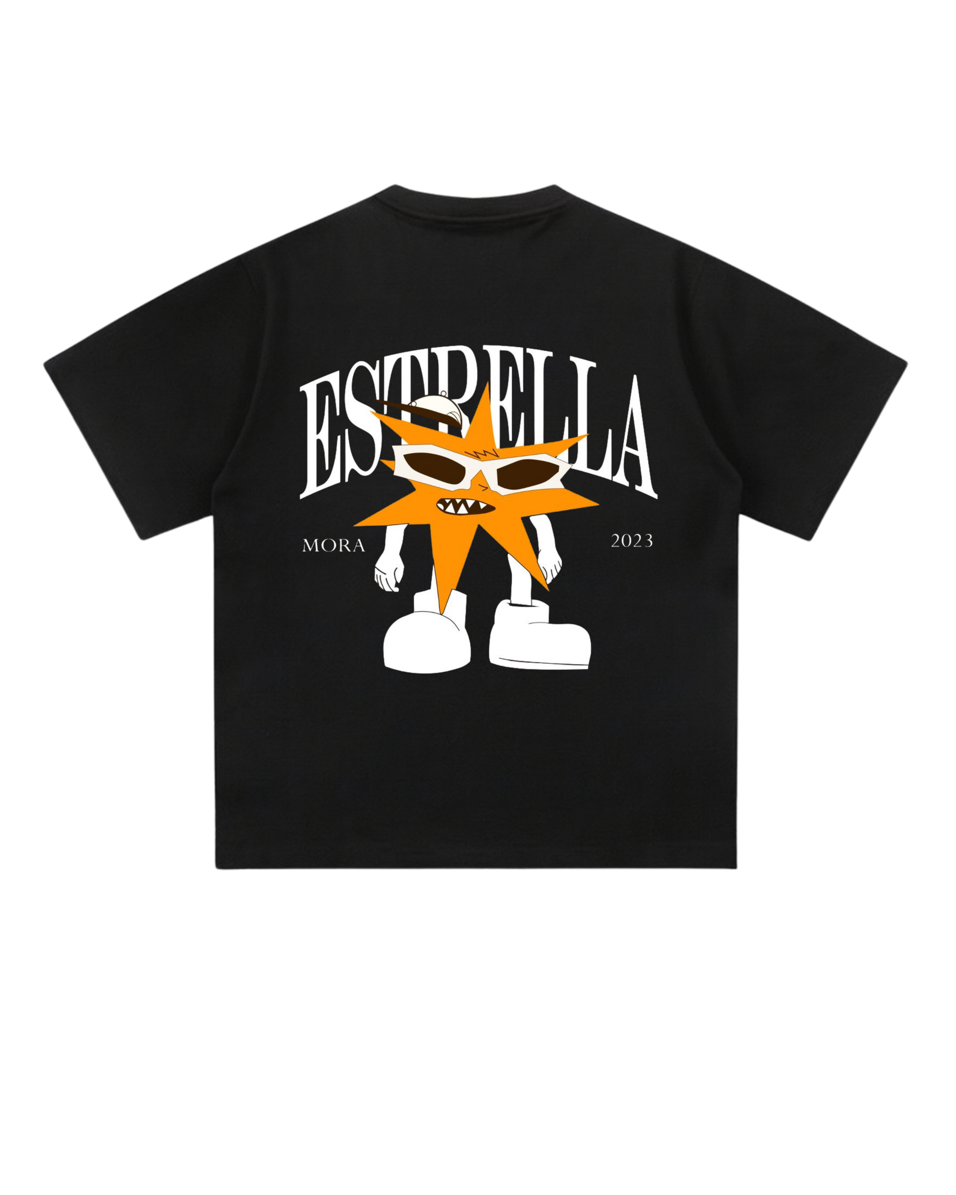 CAMISETA MORA "ESTRELLA"
