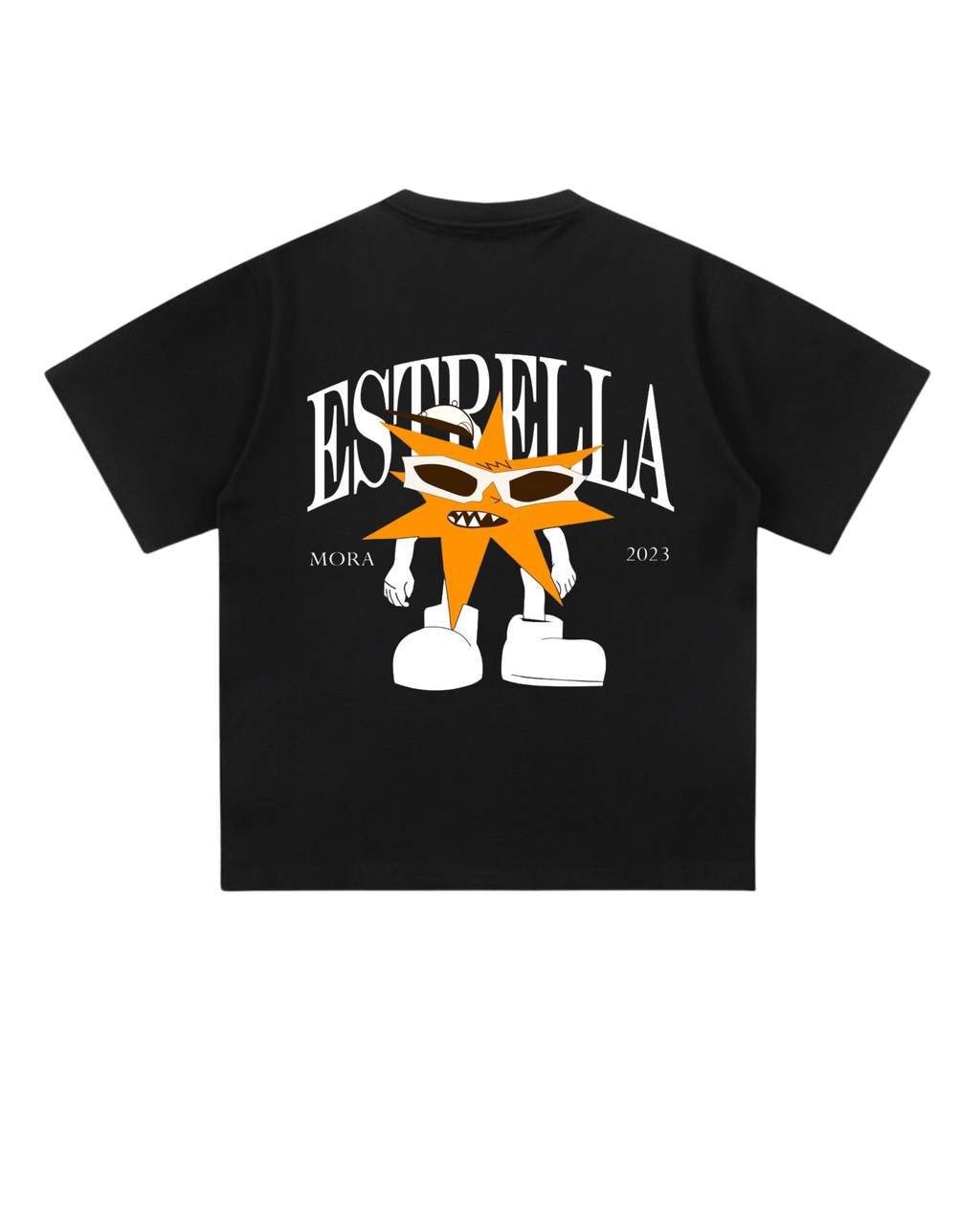 CAMISETA MORA "ESTRELLA"