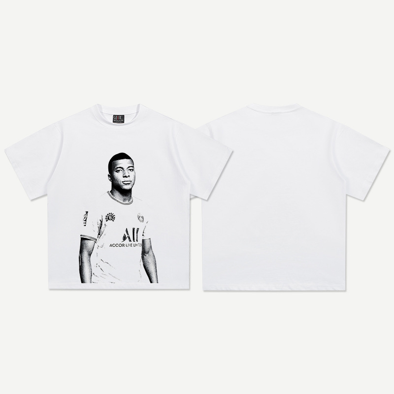 Mbappé B&W